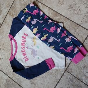 3/$10 Dinosaur pajamas
